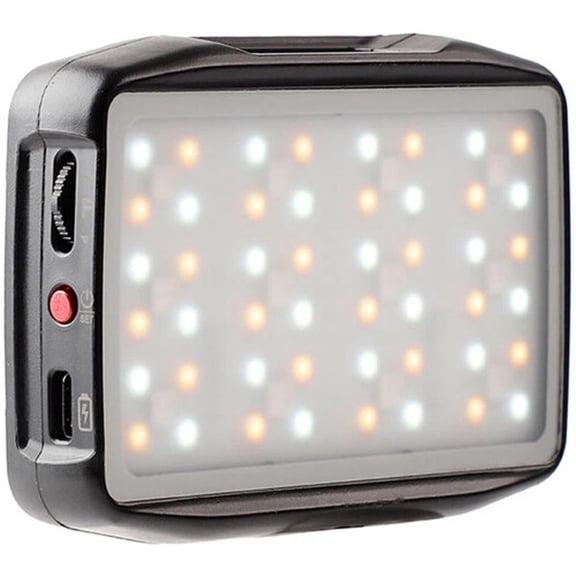 Falconeyes PockeLite F7 mini RGB & Variable Color LED Light with Diffuser & Grid