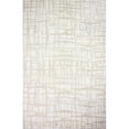 thumbnail image 1 of Bashian R129-IV-6X9-HG355 Greenwich Collection Geometric Contemporary Wool & Viscose Hand Tufted Area Rug, Ivory - 5 ft. 6 in. x 8 ft. 6 in., 1 of 1