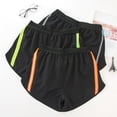 thumbnail image 2 of Pantalones cortos deportivos para hombre Rayas reflectantes Bolsillos con cremallera Elástico de secado rápido, 2 of 8