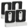 thumbnail image 1 of 4pcs Heavy Mirror Mounting Hardware Heavy Duty Metal Mirror Holder Clips Kit Wall Mounting Brackets For Frameless Mirrors, 1 of 8