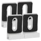 thumbnail image 1 of ColoMX 4 soportes para espejo, clips para soporte de espejo, soportes de montaje para espejo de pared, clips para soporte de espejo, soportes de acero inoxidable resistentes, 1 of 7