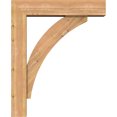 thumbnail image 3 of Ekena Millwork 7 1/2"W x 34"D x 42"H Thorton Block Smooth Bracket w/ Offset Brace, Western Red Cedar, 3 of 25