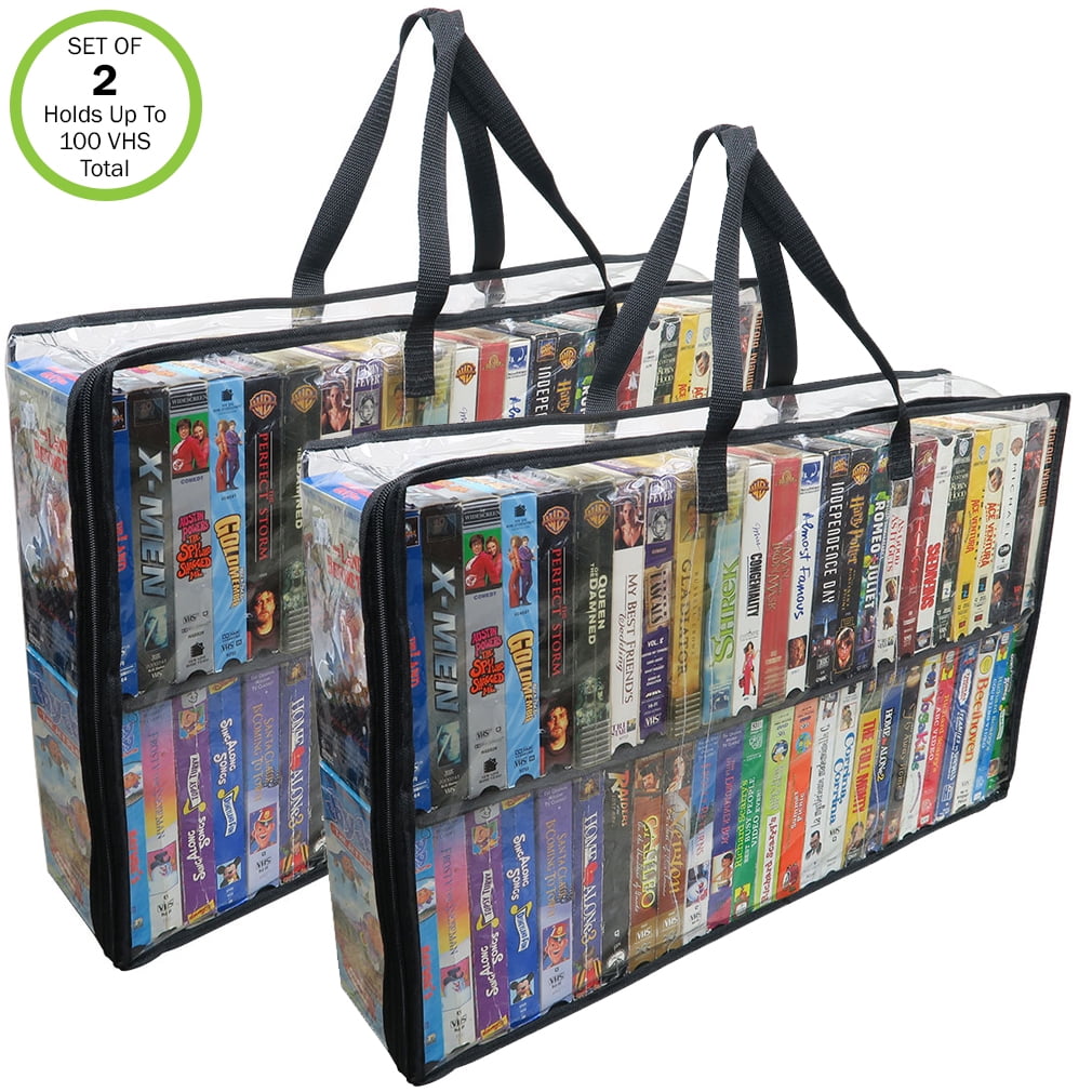 VHS DVD Storage Bags