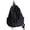 Black, variant on Unique Pleated School Bag Backpack for Ladies Aesthetic Rucksack for School and Travel Large Storage Casual Daypack