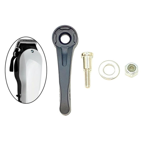 Cortadora de pelo eléctrica, palanca de ajuste de profesional para Wahl 8148 8591 8504, accesorios de montaje, fácil instalación - negro Baoblaze palanca de ajuste