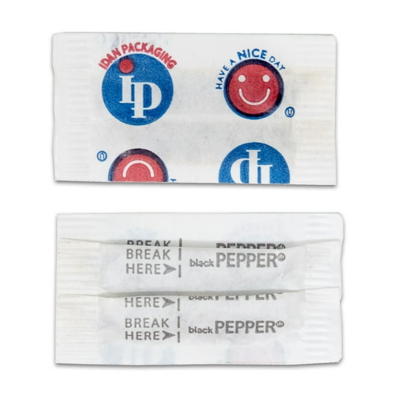 Atlantic Beverage Diamond Crystal Happy Face Pepper Packets, 0.75 g | 3000/Case