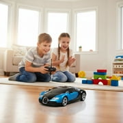 RC Cars for Kids Remote Control Car 1:12 Scale High Speed Racing Car with Lights and Sounds, Rechargeable RC Metal Racer for Boys Girls