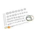 thumbnail image 3 of YUMILI, engranajes de plástico, correa de polea, Kits de gusanos, conjunto de engranajes de corona, Motor de Robot, piezas de juguete DIY(75kinds), 3 of 14
