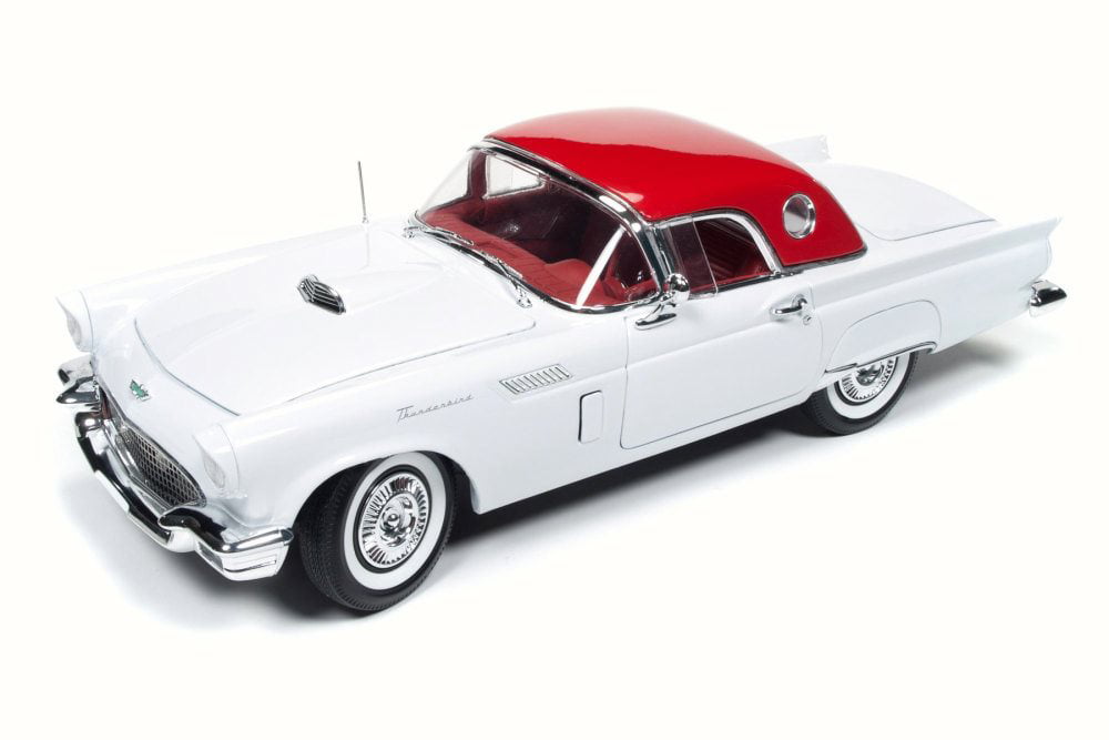 1957 Ford Thunderbird w/ Removable Top, Gloss White Auto
