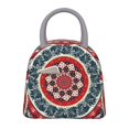 thumbnail image 1 of Balery Round Design Bolsa de Almuerzo para Mujeres, Caja de Almuerzo, Bolsa de Almuerzo Pequeña Impermeable, Tote de Almuerzo Reutilizable con Gran Capacidad, 1 of 6