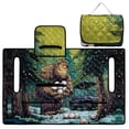 thumbnail image 4 of HUIACONG Camo Hunting Forest Golf Cart Covers Seat Easy to Install Anti-Slip Golf Cart Covers Seat Club Car Comfortable Portable Fit Most Cars EZGO Yamaha Club Car, 4 of 7