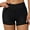 Black, variant on Charmo Womens Swim Shorts 2 in 1 Double Layer Mesh Swimsuit Bottoms Board Shorts