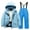 Blue, variant on Boys Girls Outdoor Snow Ski Suit Set Hooded Winter Jackets And Pants Waterproof Warm 8-10 Years Jacket for Little Kids