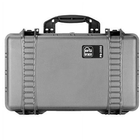 UPC: 0716315996999 | PB-2550DSLRP Wheeled Hard Case with Premium Divider Kit Silver Platinum