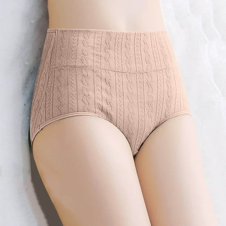 

CAICJ98 Womens Lingerie Women s Cotton Bikini Panties Pack Moisture-Wicking Cotton Bikini Underwear (Colors May Vary) Coffee XL