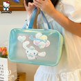 thumbnail image 5 of Sanrio Cinnamoroll bolsa de maquillaje Kuromi My Melody bolso de cosméticos Y2k Hello Kitty capacidad impermeable bolsa de almacenamiento para mujer regalo2230, 5 of 5
