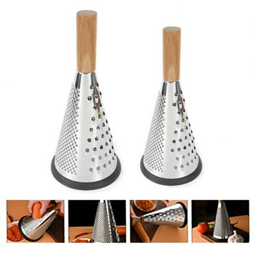 Professional Stainless Steel Cone Grater For Efficient Food Grating And Cheese