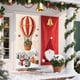 thumbnail image 5 of Adornos navideños de cristal, decoración para el árbol de Navidad, colgante atrapasol de cristal con cadena, estilo estético brillante, adorno navideño, elegante decoración para el hogar,, 5 of 6