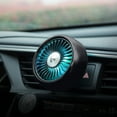 thumbnail image 7 of Btomtd Portable Fan,Desk Fan,Car Fan,Car Fans, With Paster At The Bottom Can Be Firmly Pasted On The Center Console And Window Above, Can Also Be Clipped In The Outlet, Two Installation Schemes, 7 of 7