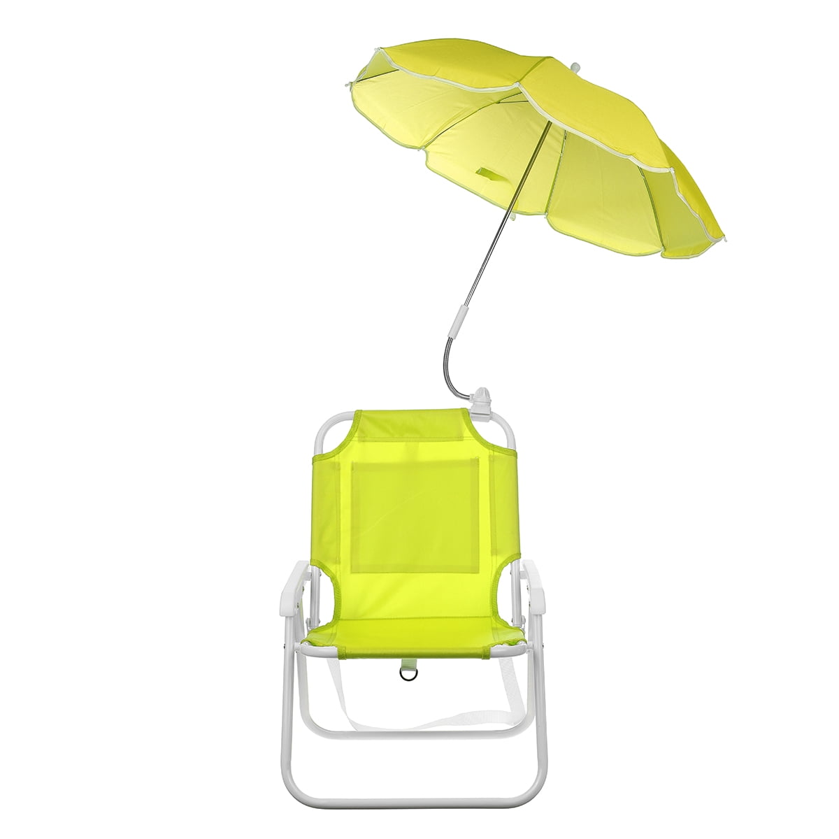 Kids Folding Chair With Umbrella / Personalized Child Size Umbrella
