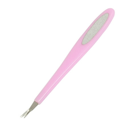 Pink Cuticle Trimmer Remover Manicure Nail File Beauty (Best Cuticle Remover Tool)