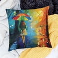 thumbnail image 2 of SHANXI Throw Pillow Covers Fall Yellow Print Cushion Cover Soft Pillow Cases for Home Sofa Bed Chair Car Office Decorative 18x18in, 2 of 5