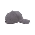 thumbnail image 3 of Adjustable Baseball Cap w/ Hook and Loop Tab - Dark Grey, 3 of 4