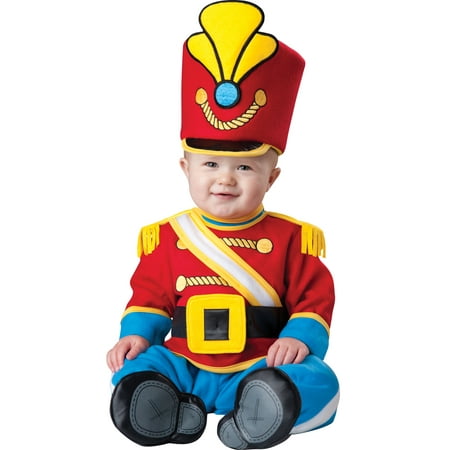 Nutcracker Tiny Toy Soldier Infant Christmas Halloween Costume