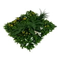 thumbnail image 6 of 50X50 Artificial Plant Wall Reusable Panel Plastic Garden Grass Flower Wall Fake Green Plant Hanging Fencing Decor Uv Protection, 6 of 9