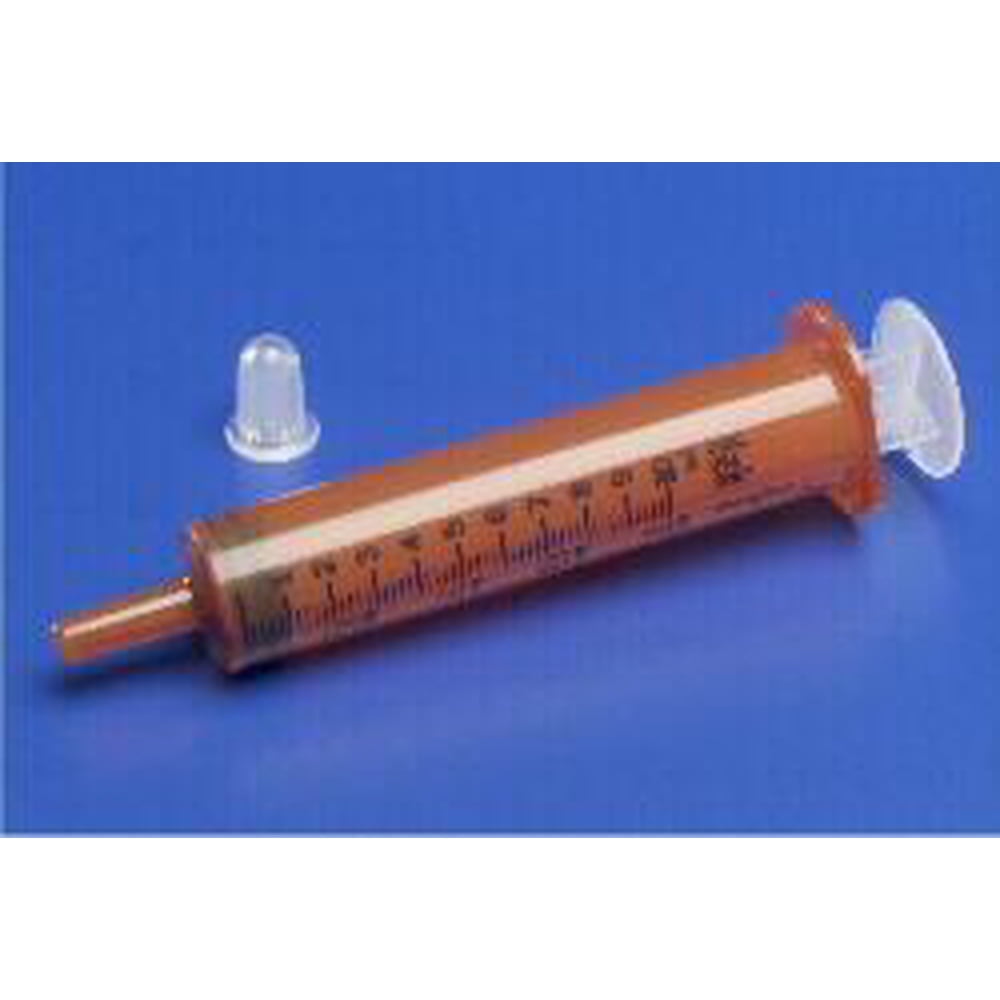 Monoject Oral Dispenser Syringe 10 mL Bulk Pack Oral Tip Without Safety