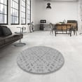 thumbnail image 3 of Ahgly Company Indoor Rectangle Patterned Gunmetal Gray Area Rugs, 8' x 10', 3 of 6