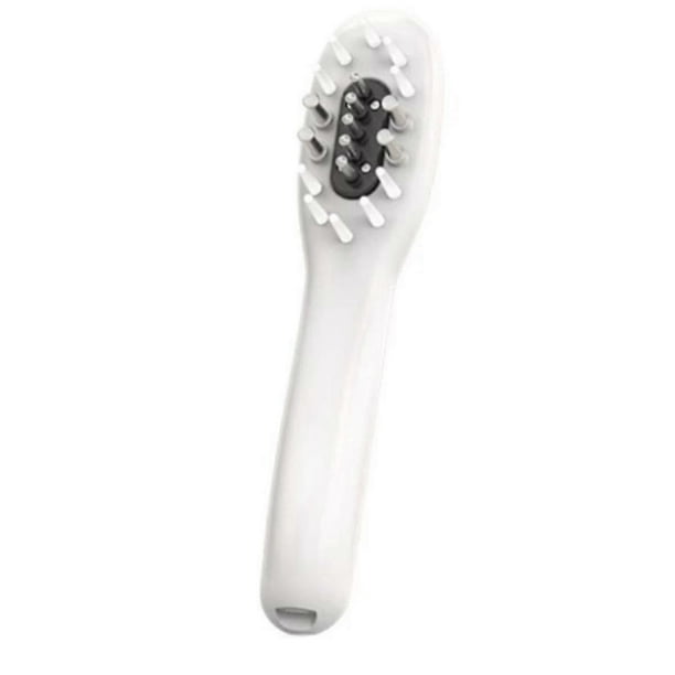 Electric massage comb vibrating LED blue and red light therapy hair massage scalp brush promotes hai