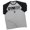 T-Shirt Heather Grey, variant on GYMISH RAGLAN Gymish Lifestyle V2 Workout Gym T-Shirt – Funny Gym Shirt for Men, Men's Fitness Tee, Weightlifting & Bodybuilding Apparel