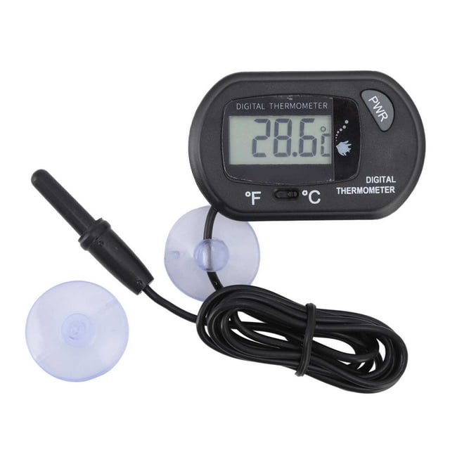 Fish Tank Thermometer,Aquarium Thermometer Multifunctional High Digital Thermometer Reptile Thermometer Smart Functionality