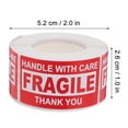 thumbnail image 2 of HLONK3 Rolls Fragile Stickers for Shipping Adhesive Labels for Moving Glass Ceramics and Electronics Self-adhesive Shipping Stickers Fragile Stickers for Shipping, 2 of 8