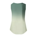 thumbnail image 5 of ZHENHONG Workout Tank Tops Woman Women'S 2025 Popular Round Neck Short Sleeved 2D Printed Casual Loose And Versatile Vest Suspender,Green Women Blending Shirts L, 5 of 7