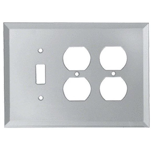 CRL GMP310C Clear Toggle 2X Duplex Glass Mirror Plate