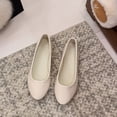 thumbnail image 7 of Viluyesy Womens Ballet Flats, Shallow Comfortable Slip-On Casual Dressy Work Office Shoes Beige US7.5, 7 of 7