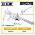 thumbnail image 2 of Digital Metal Caliper Stainless Steel Vernier Calipers Electronic Micrometer Ruler Depth Measuring Tool Gauge Instrument 0-150mm ,Easy to Operate, 2 of 8