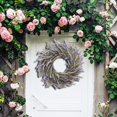 thumbnail image 1 of Corona artificial, corona falsas, puerta dentera, , corona de puerta, colgante de verano, decoración de ventana de boda Baoblaze corona de puerta, 1 of 8