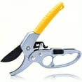 thumbnail image 3 of 8" Durable Professional Ratchet Garden Pruning Shears - 3-Stage Anvil Design for 5X More Cutting Power, Ideal for Weak Hands, 3 of 5