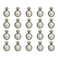 thumbnail image 1 of Uxcell 0.67x0.43" Charm de Reloj de Aleación de Zinc, 20 Piezas, Tono Bronce, 1 of 6