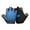 Blue, variant on sunsanly 1 Pair Sports Cycling Bike Gloves Padded Half Finger Bicycle Gloves with Fastener Tape Shock-Absorbing Anti-Slip Breathable Gloves