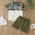 thumbnail image 5 of Toddler Boy Summer Short Sleeve Fashion Prints Tops Shorts 2Pcs Outfits Clothes Set,Size 18 Months-24 Months, 5 of 7