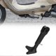 thumbnail image 2 of Motorcycle Kickstand Side Stand Holder Parking Rack for Vespa Black, 2 of 5