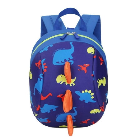 Cute Cartoon Dinosaur Backpack for Children with Leash & Safety Harness for Babies & Toddlers 1-4