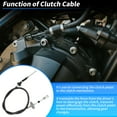 thumbnail image 3 of Cable de Embrague Unique Bargains No.2371057B10 para Suzuki Sidekick y Geo Tracker Manual, 3 of 7