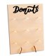 thumbnail image 1 of Stands Board Wall Donuts De Madera Display Holder Reutilizable Home Party Decor Para Cocina Boda sonducket HA043240-04, 1 of 6