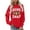 Red, variant on Arlun Oversized Sweatshirts for Women Bend and Snap Football Graphic Printed Pullover Sweatshirt Crewneck Loose Comfort Game Day Casual Long Sleeve Hoodless Tops White XL