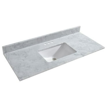 WOODBRIDGE 49" Single Bathroom Vanity Top CAVT4922-4